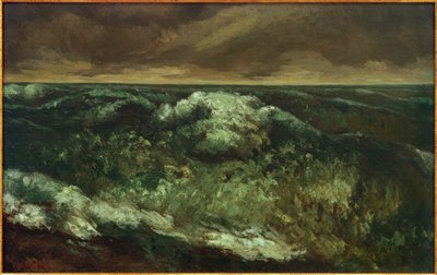 The Wave by Gustave Courbet